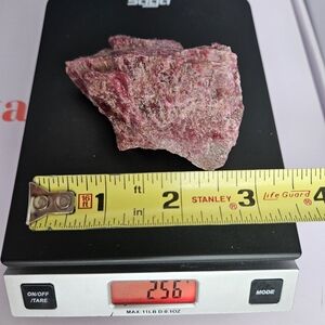 Raw Rhodonite Stone Specimen Crystal AAA